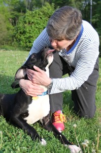 Marianne Hoeppner with Gunther