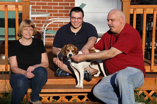 Lisa, Walter, Dan and Luke Lehman