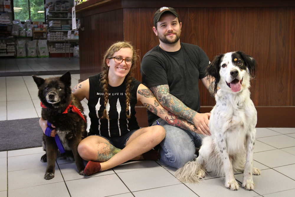 Jesse at Dog House Adoptions