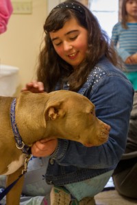 Girl Scouts and Oliver - Dog House Adoptions